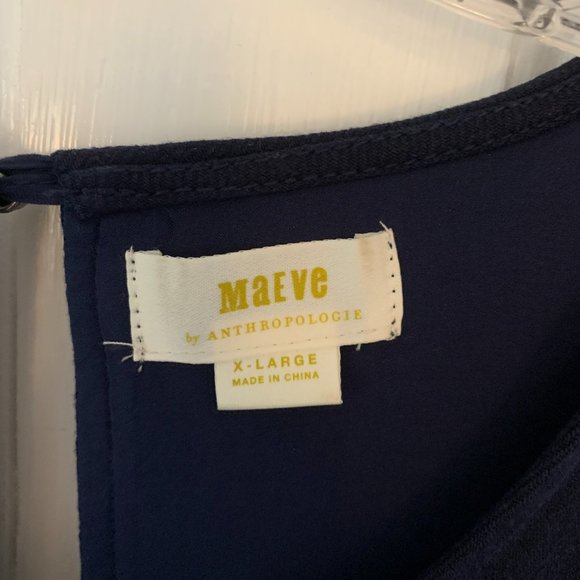 Anthropologie/Maeve Posie Shift Dress - Size XL - Picture 6 of 7